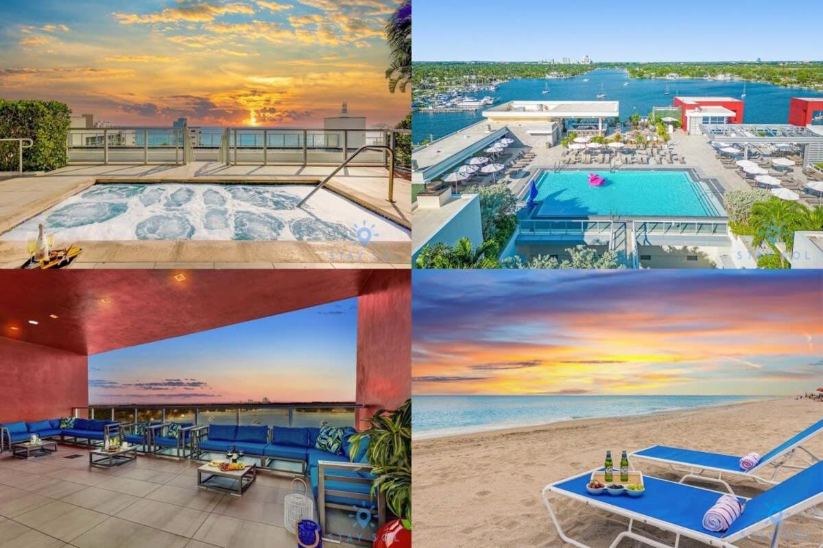 Rooftop Pool - Balcony - Hollywood Beach Broad - Walk Exterior foto